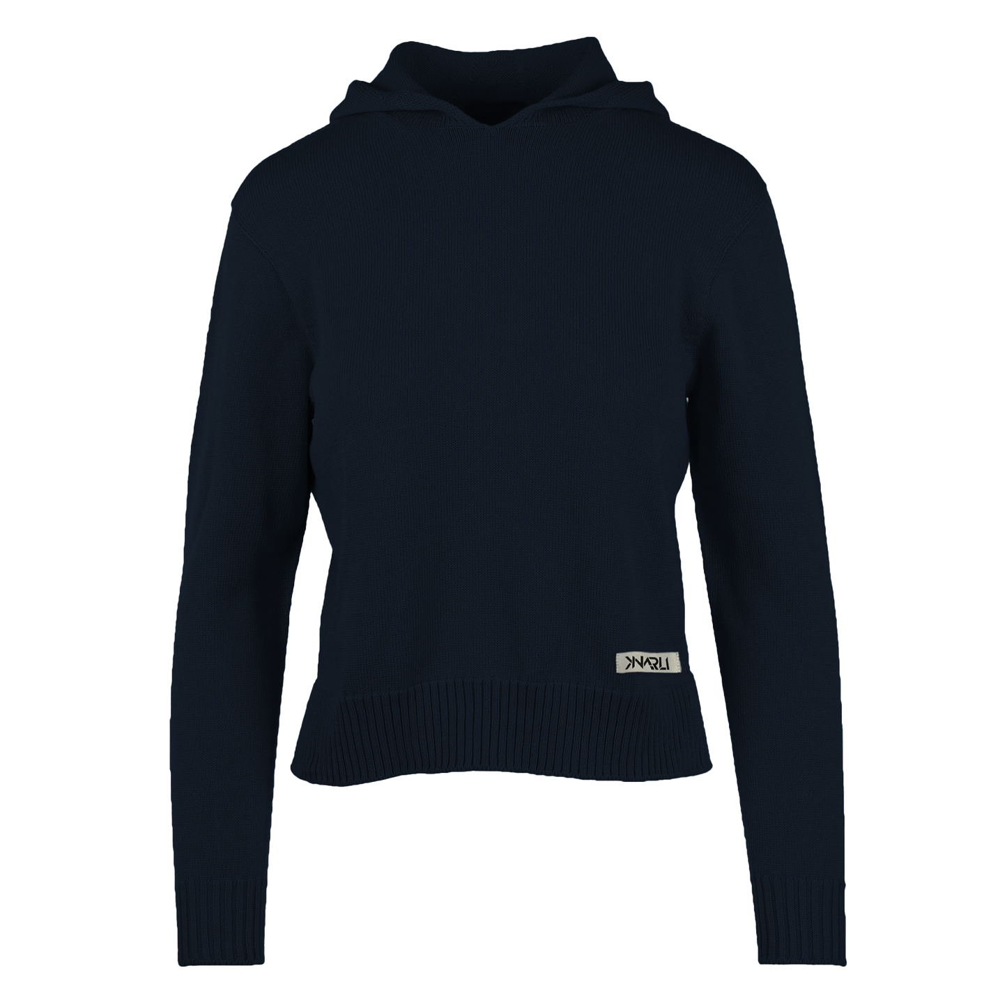 THE COTTON HOODIE - women's. - KNARLI® Knitwear