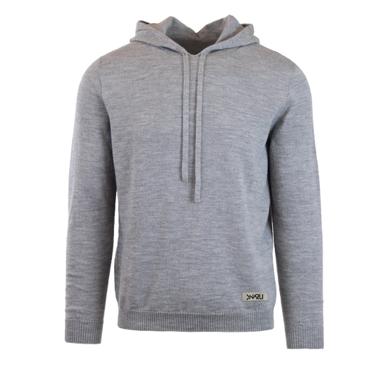 THE MERINO HOODIE - unisex. - KNARLI® Knitwear